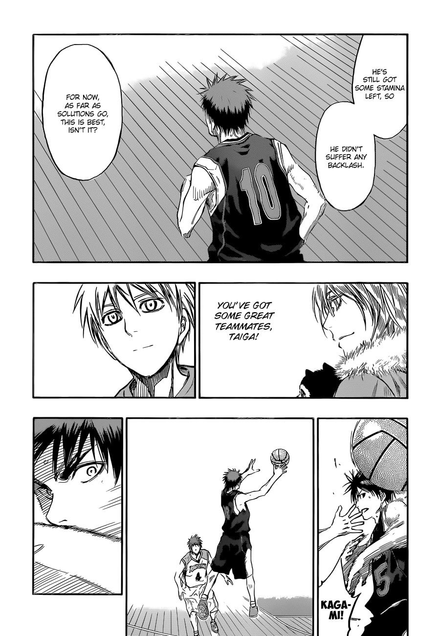 Kuroko no Basket Chapter 235 page 12 - Chapter 235: This Is Best, Isn't It?