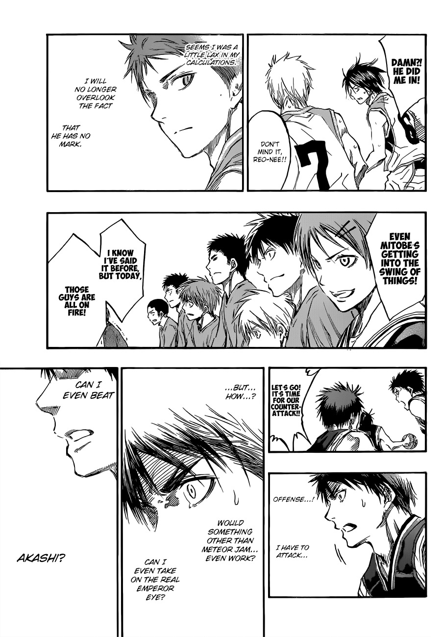 Kuroko no Basket Chapter 235 page 9 - Chapter 235: This Is Best, Isn't It?