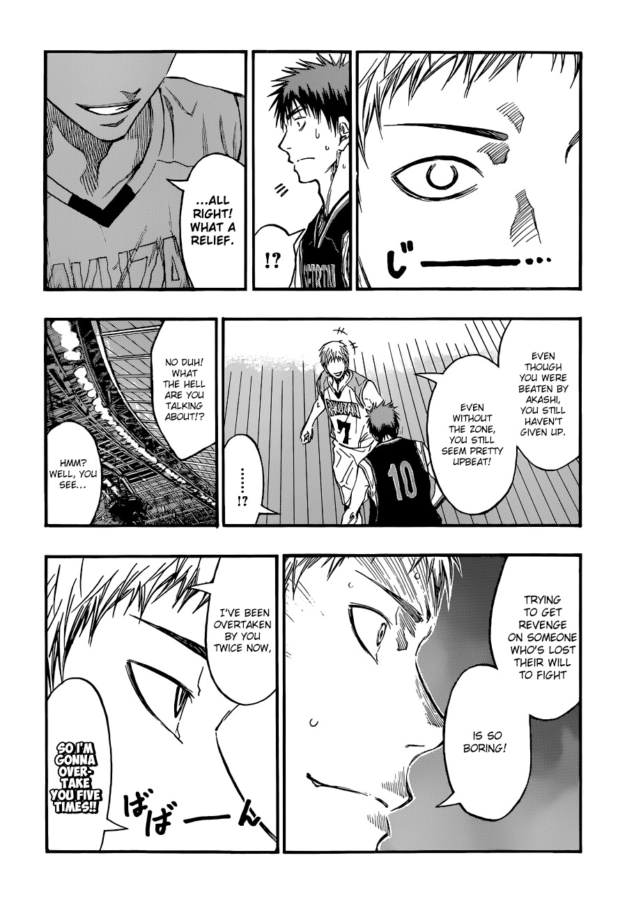 Kuroko no Basket Chapter 236 page 3 - Chapter 236: Has Been Broken...?!