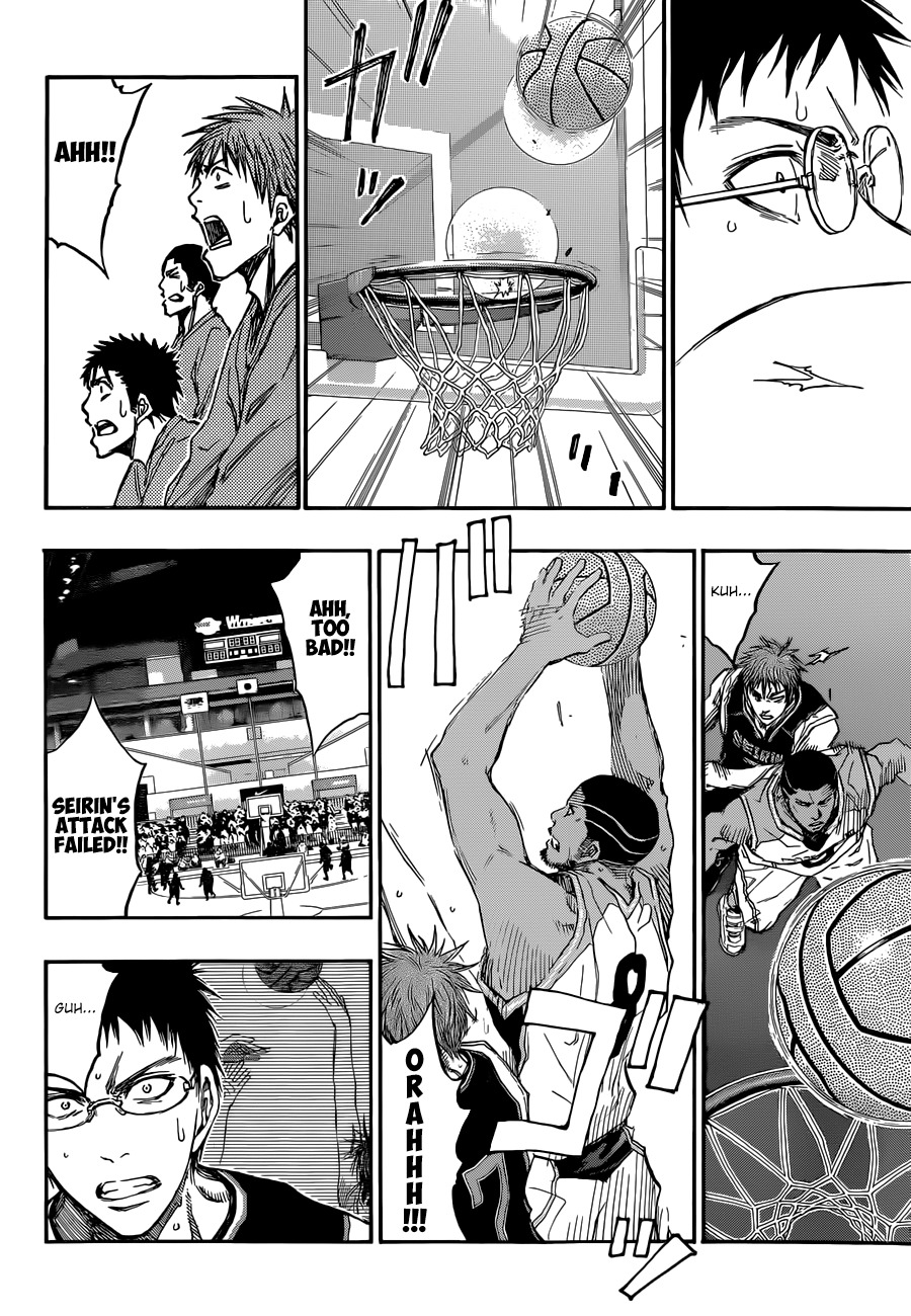 Kuroko no Basket Chapter 236 page 8 - Chapter 236: Has Been Broken...?!