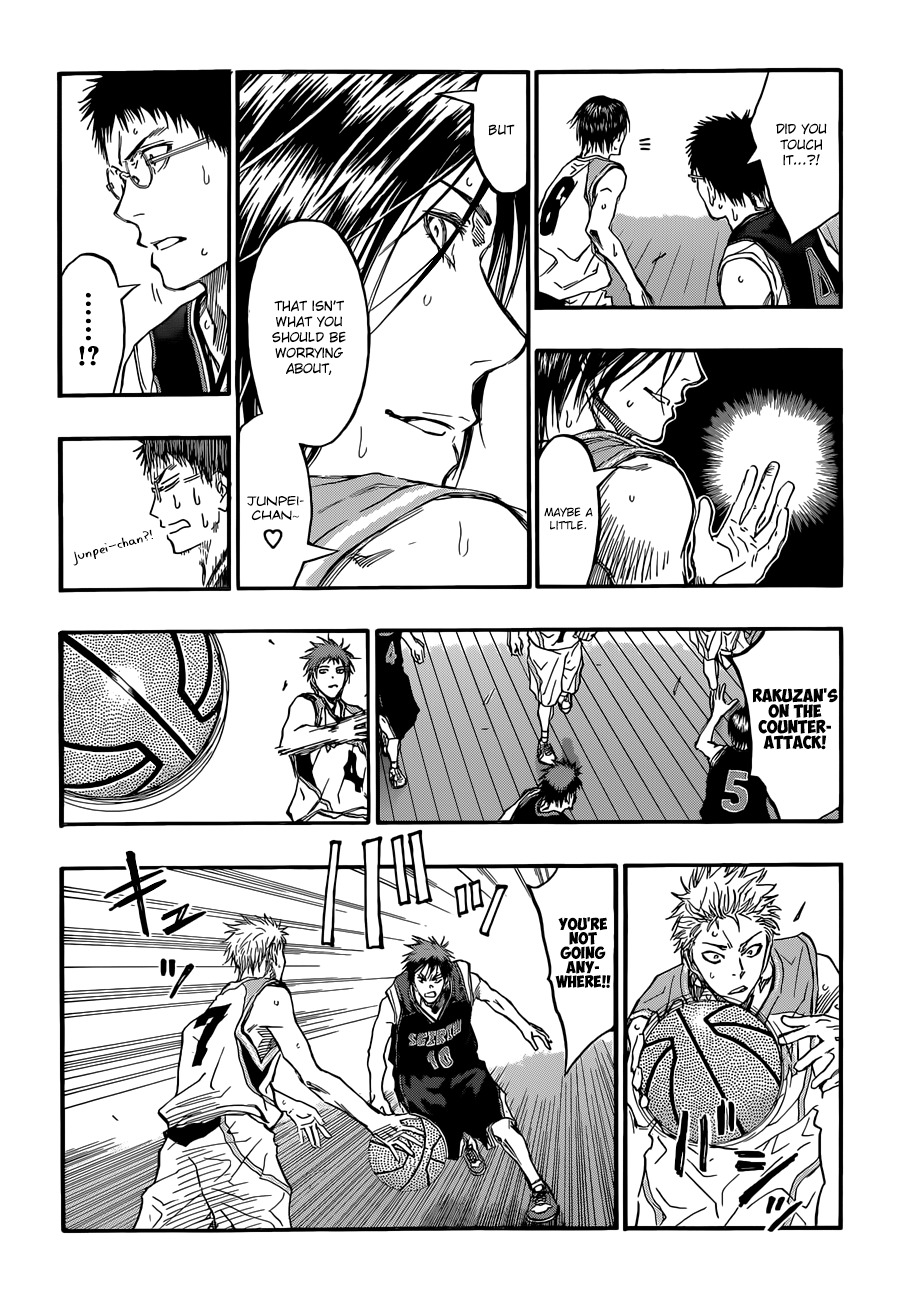 Kuroko no Basket Chapter 236 page 9 - Chapter 236: Has Been Broken...?!
