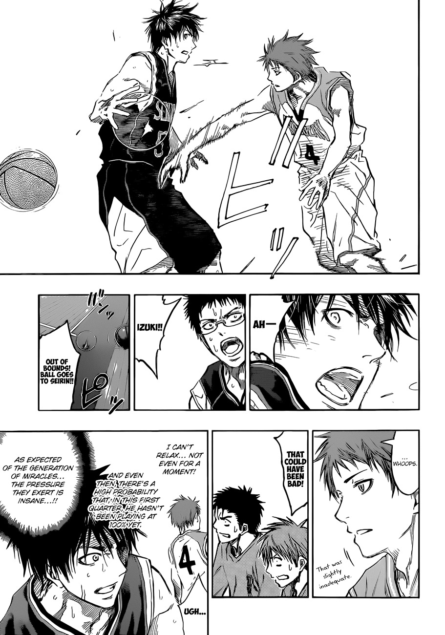 Kuroko no Basket Chapter 237 page 10 - Chapter 237: Don't You Think It's Naive?