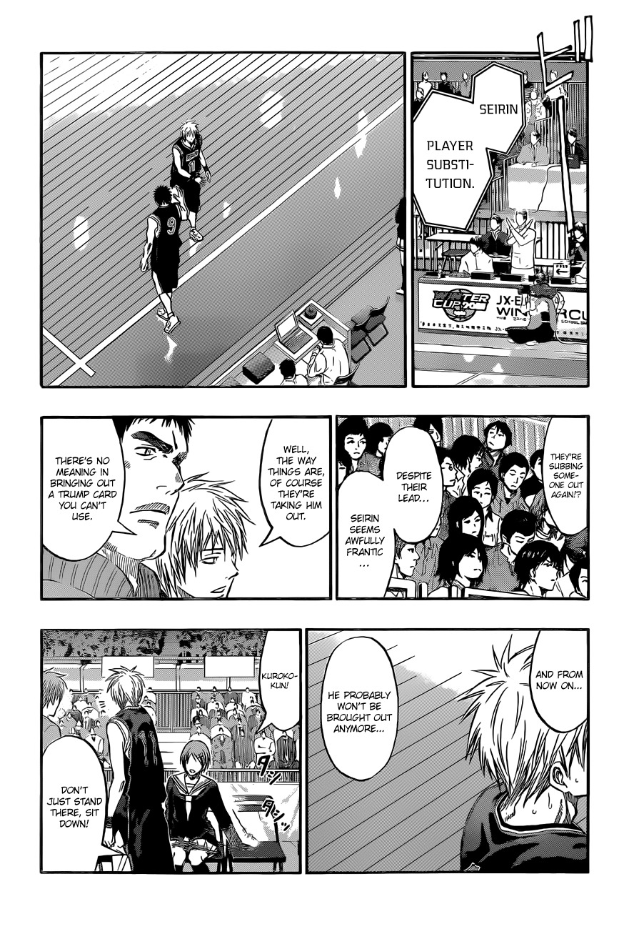 Kuroko no Basket Chapter 237 page 11 - Chapter 237: Don't You Think It's Naive?