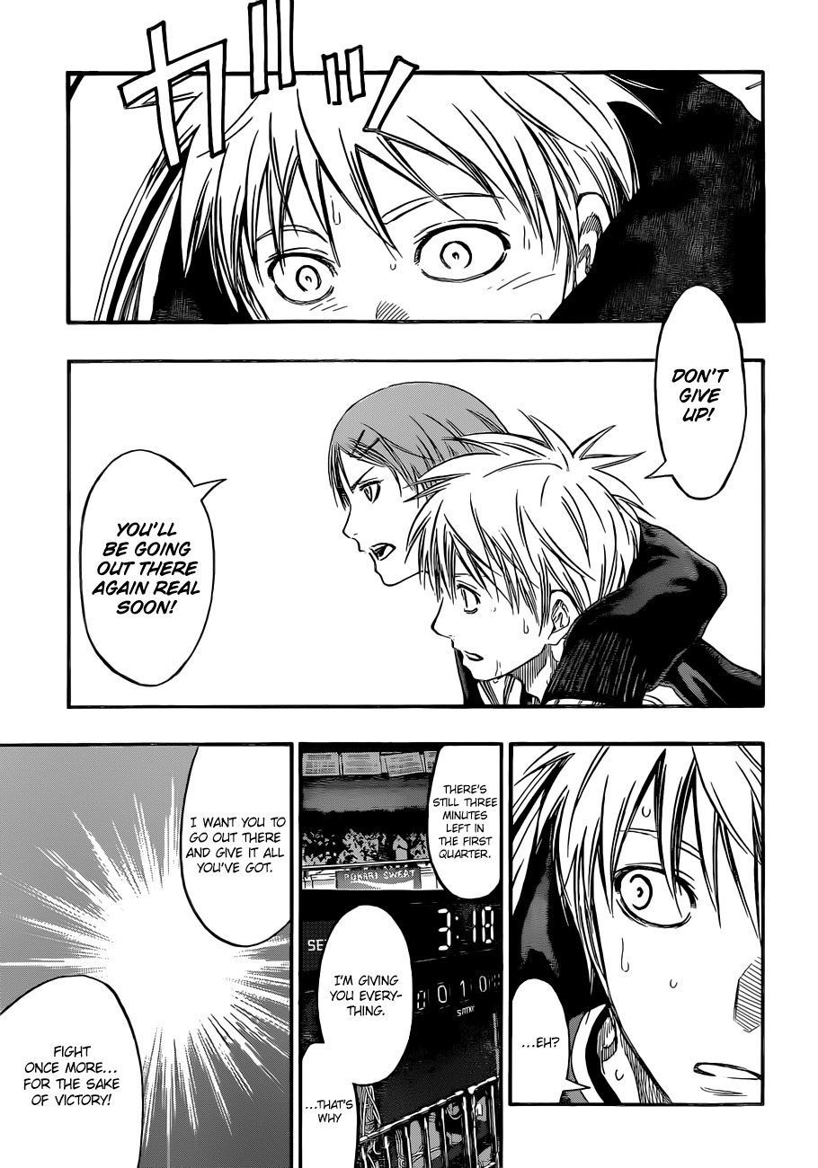 Kuroko no Basket Chapter 237 page 12 - Chapter 237: Don't You Think It's Naive?