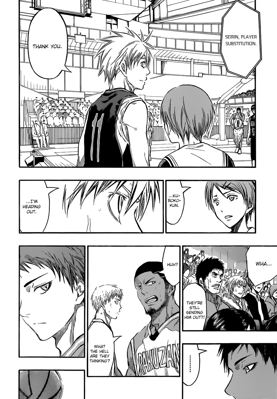 Kuroko no Basket Chapter 237 page 15 - Chapter 237: Don't You Think It's Naive?