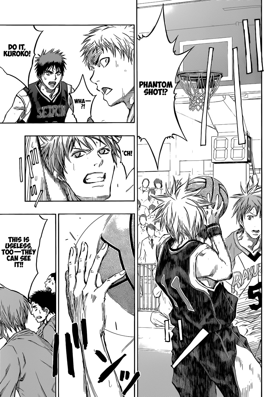 Kuroko no Basket Chapter 237 page 18 - Chapter 237: Don't You Think It's Naive?