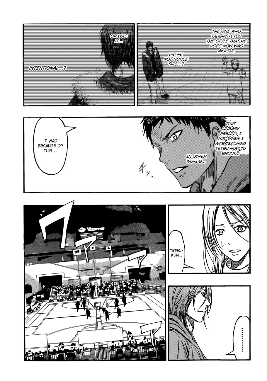 Kuroko no Basket Chapter 237 page 8 - Chapter 237: Don't You Think It's Naive?