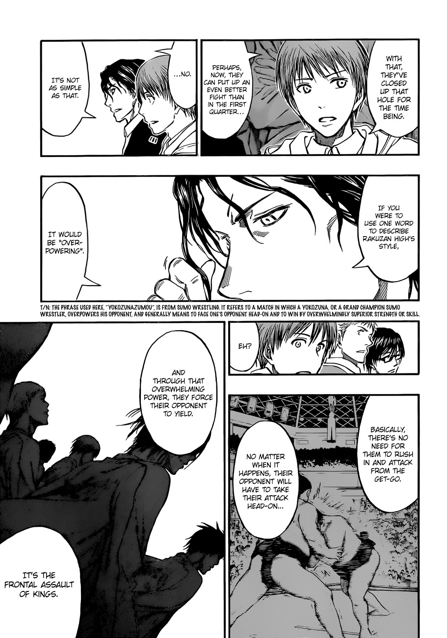 Kuroko no Basket Chapter 238 page 11 - Chapter 238: Isn't He The Spitting Image Of...?