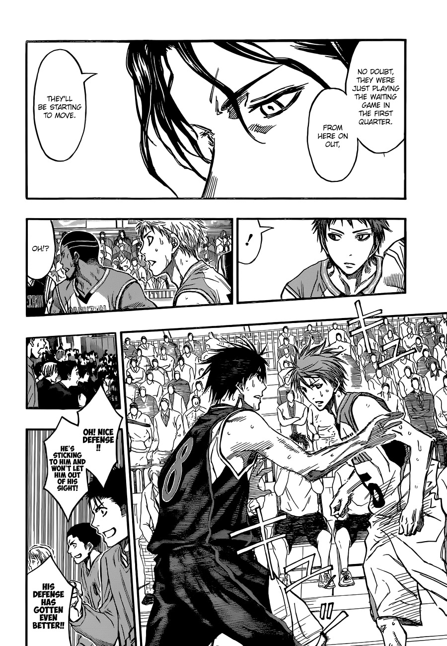 Kuroko no Basket Chapter 238 page 12 - Chapter 238: Isn't He The Spitting Image Of...?