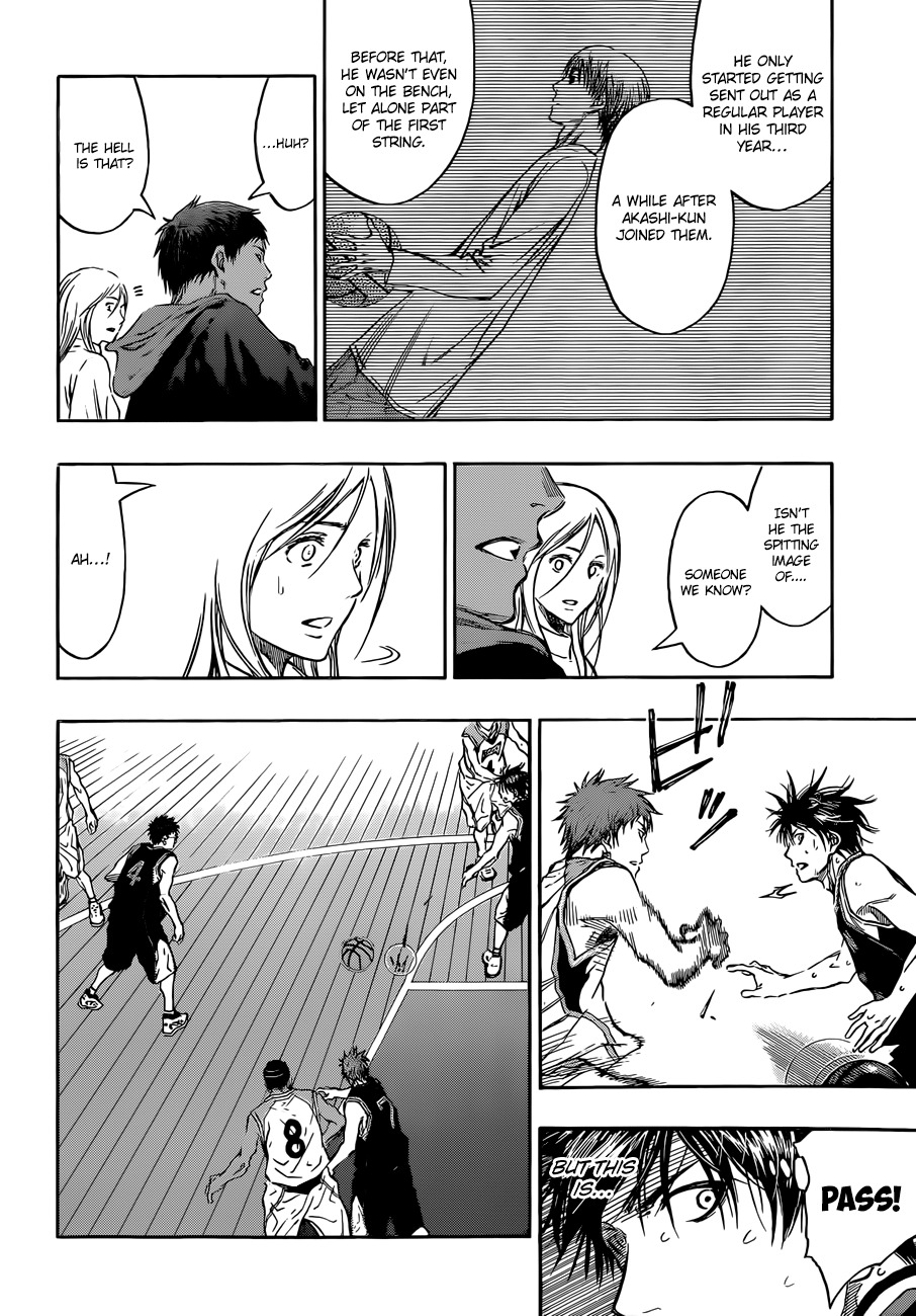 Kuroko no Basket Chapter 238 page 14 - Chapter 238: Isn't He The Spitting Image Of...?