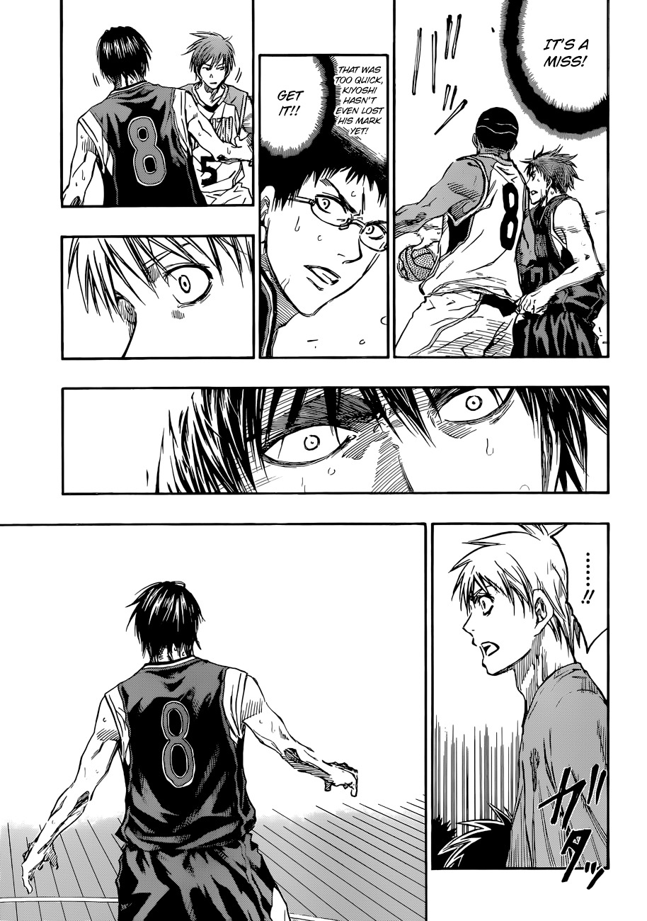 Kuroko no Basket Chapter 238 page 15 - Chapter 238: Isn't He The Spitting Image Of...?
