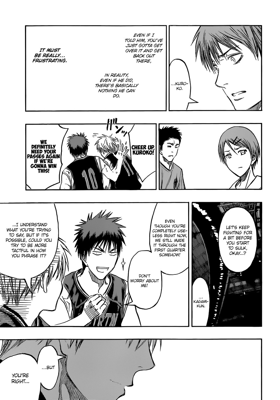 Kuroko no Basket Chapter 238 page 5 - Chapter 238: Isn't He The Spitting Image Of...?