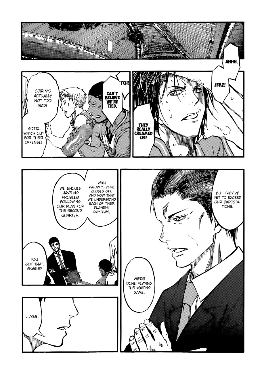 Kuroko no Basket Chapter 238 page 7 - Chapter 238: Isn't He The Spitting Image Of...?