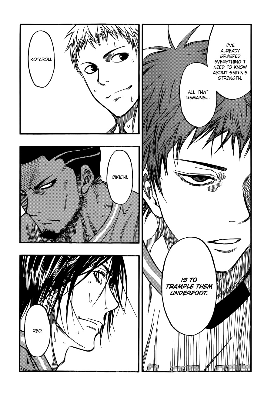Kuroko no Basket Chapter 238 page 8 - Chapter 238: Isn't He The Spitting Image Of...?