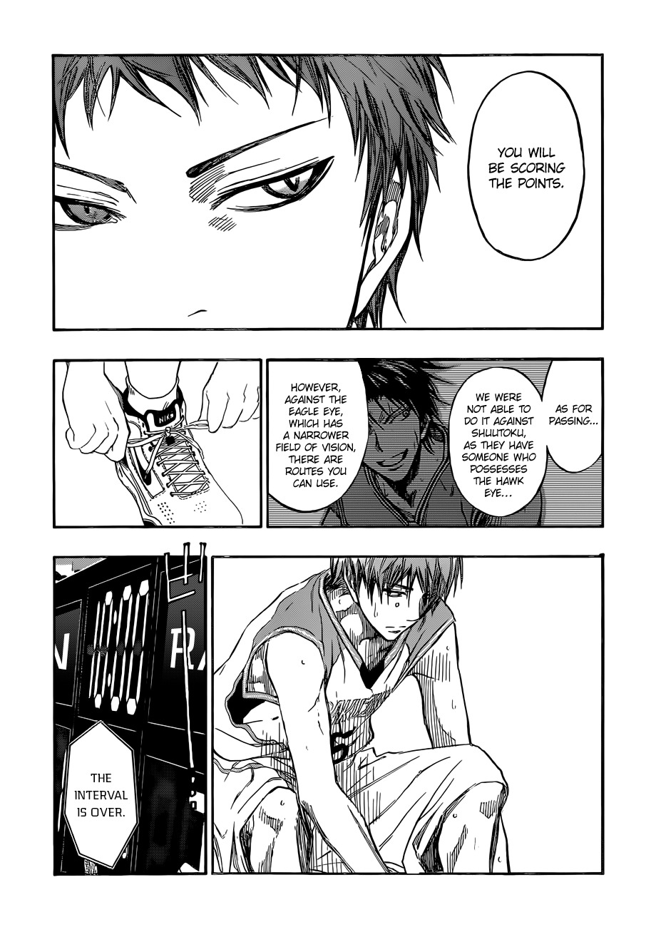 Kuroko no Basket Chapter 238 page 9 - Chapter 238: Isn't He The Spitting Image Of...?