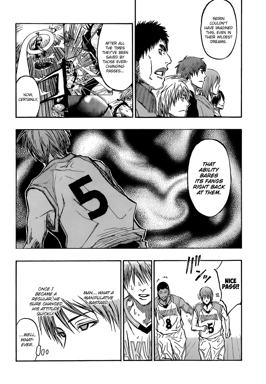 Kuroko no Basket Chapter 239 page 10 - Chapter 239: I Am All The More Pleased