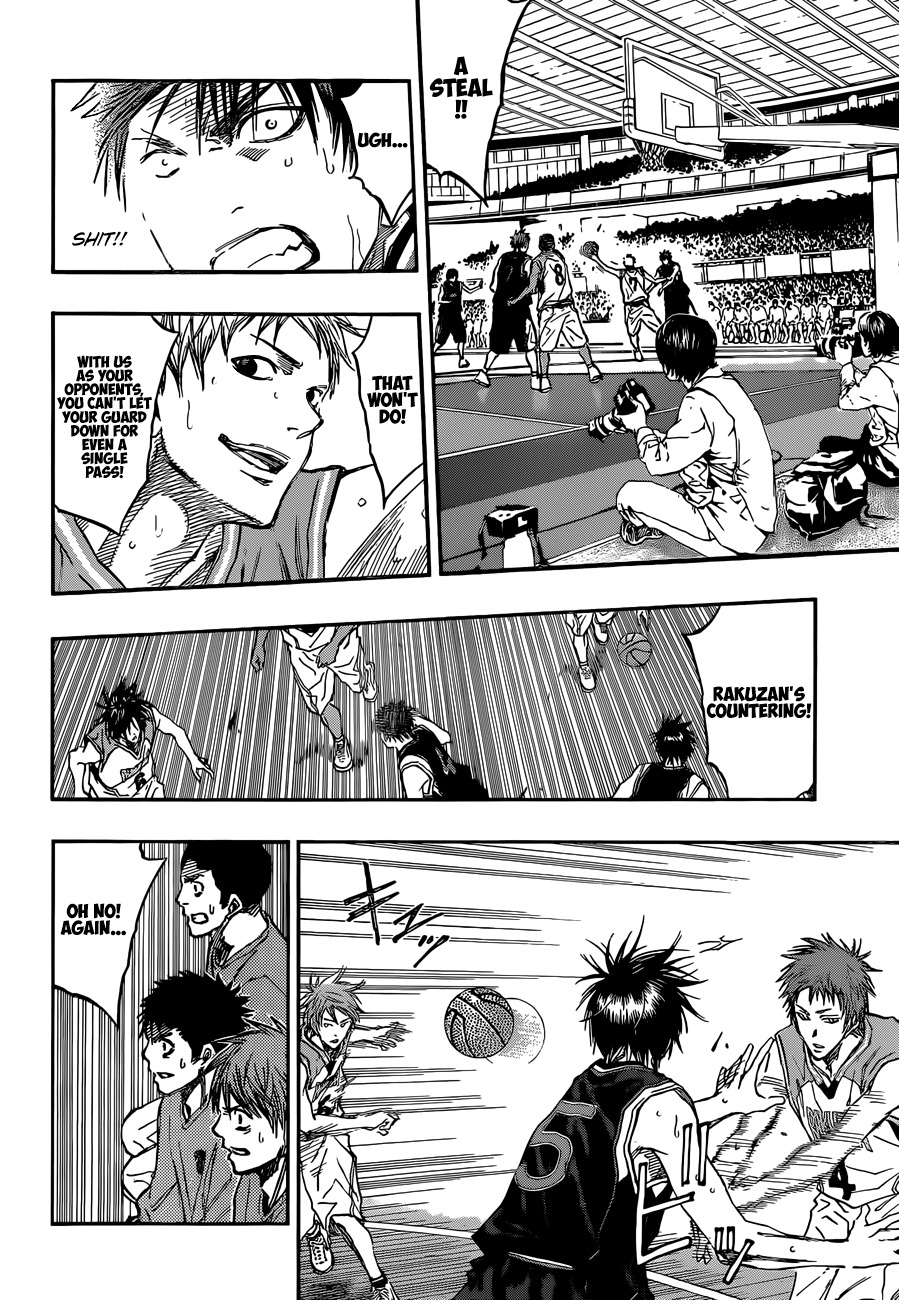 Kuroko no Basket Chapter 239 page 12 - Chapter 239: I Am All The More Pleased