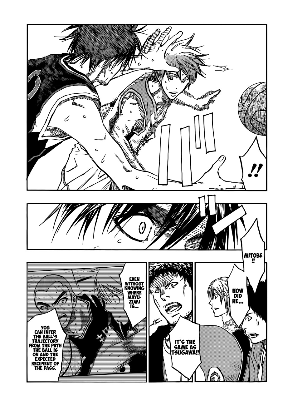 Kuroko no Basket Chapter 239 page 13 - Chapter 239: I Am All The More Pleased