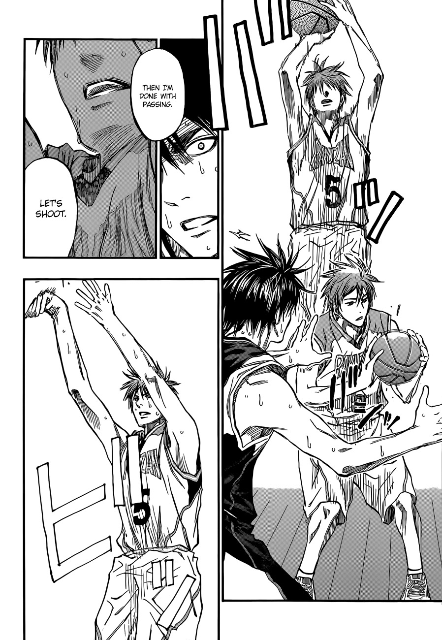 Kuroko no Basket Chapter 239 page 14 - Chapter 239: I Am All The More Pleased