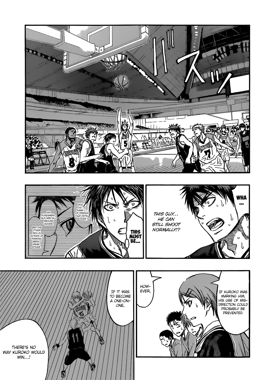 Kuroko no Basket Chapter 239 page 15 - Chapter 239: I Am All The More Pleased