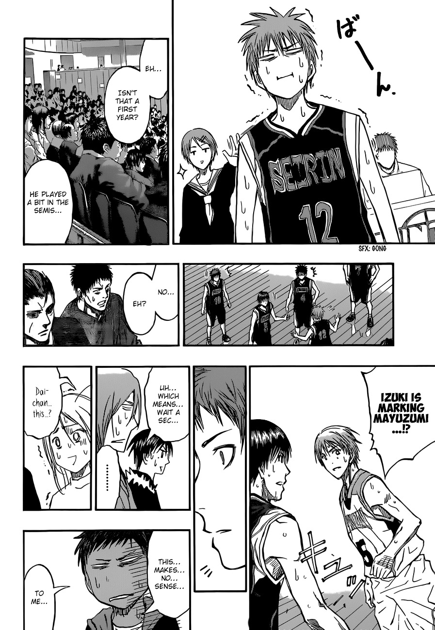 Kuroko no Basket Chapter 239 page 18 - Chapter 239: I Am All The More Pleased