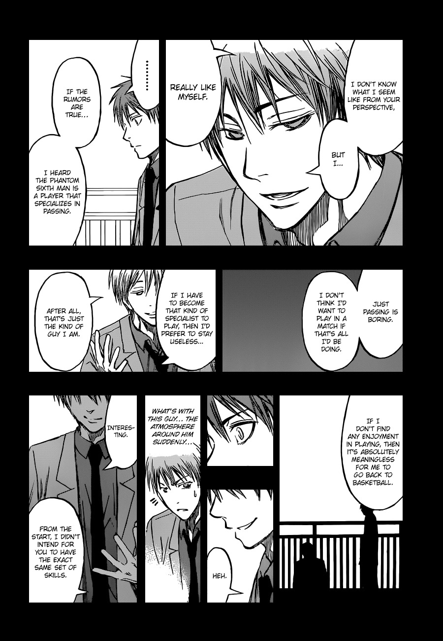 Kuroko no Basket Chapter 239 page 6 - Chapter 239: I Am All The More Pleased