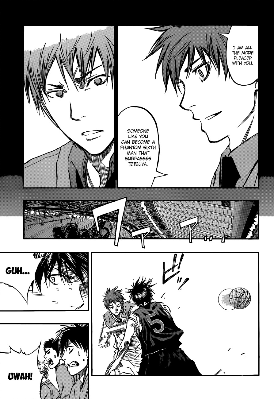 Kuroko no Basket Chapter 239 page 7 - Chapter 239: I Am All The More Pleased