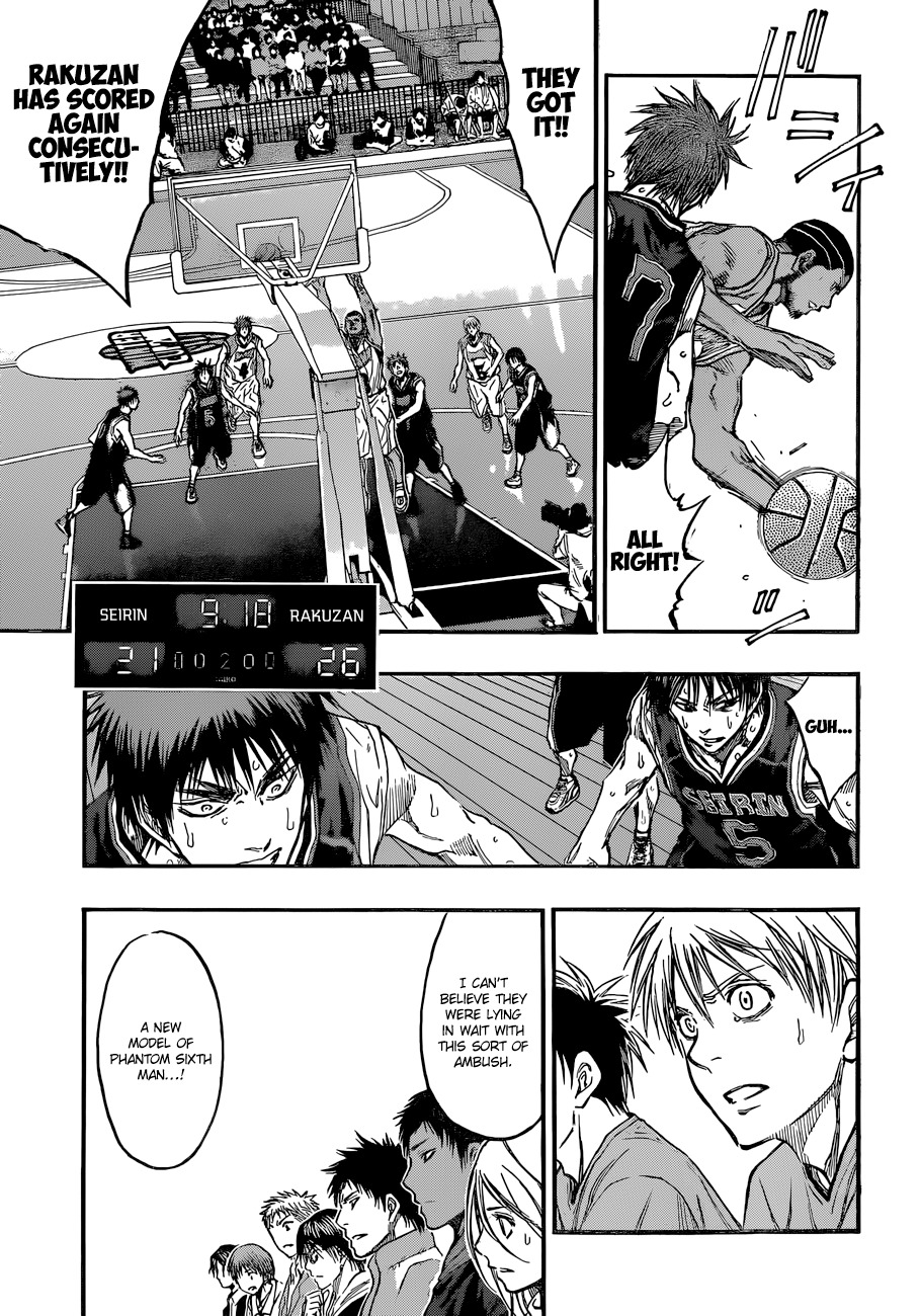 Kuroko no Basket Chapter 239 page 9 - Chapter 239: I Am All The More Pleased