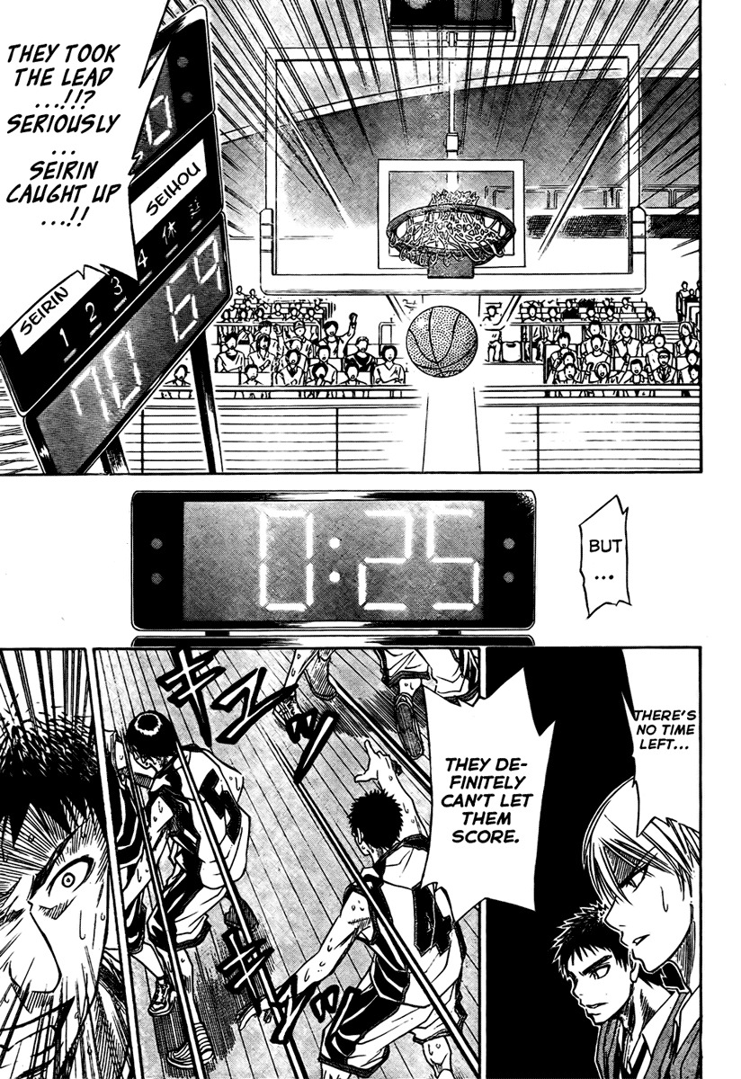 Kuroko no Basket Chapter 24 page 11 - Chapter 24: It Even Died for that Sake
