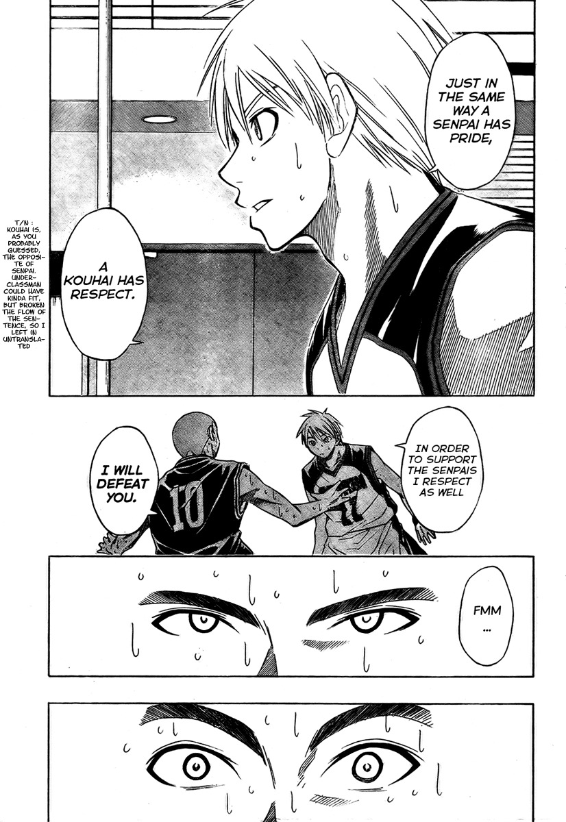 Kuroko no Basket Chapter 24 page 3 - Chapter 24: It Even Died for that Sake