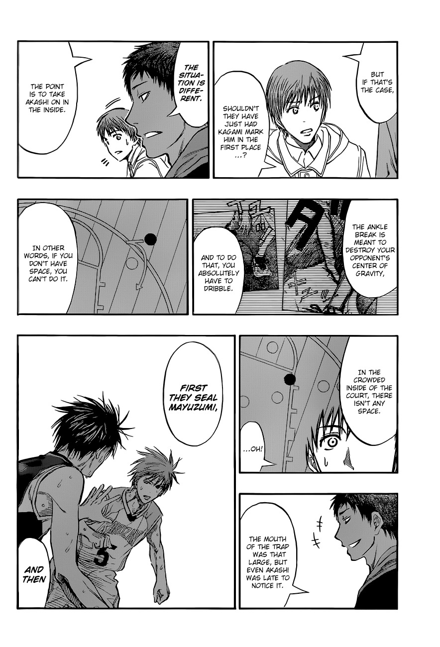 Kuroko no Basket Chapter 240 page 10 - Chapter 240: Super Serious