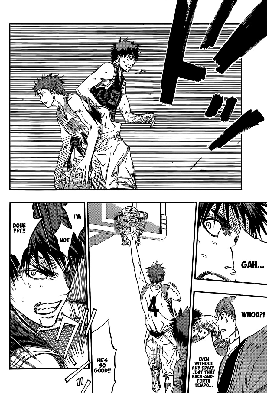 Kuroko no Basket Chapter 240 page 12 - Chapter 240: Super Serious