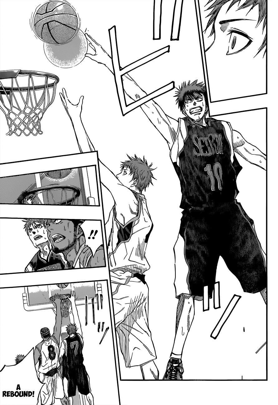 Kuroko no Basket Chapter 240 page 13 - Chapter 240: Super Serious