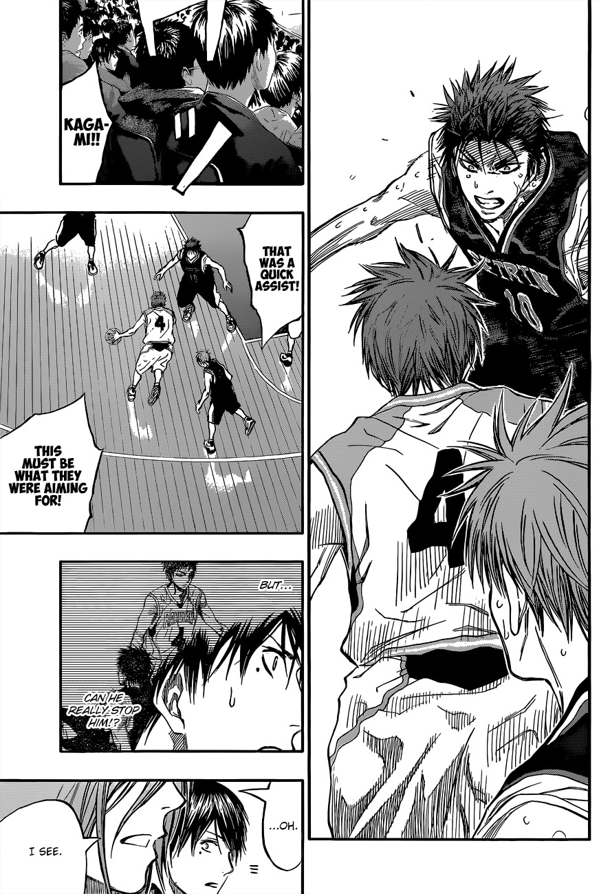 Kuroko no Basket Chapter 240 page 7 - Chapter 240: Super Serious