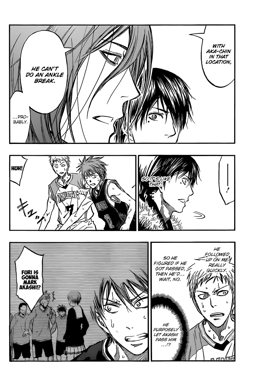 Kuroko no Basket Chapter 240 page 8 - Chapter 240: Super Serious