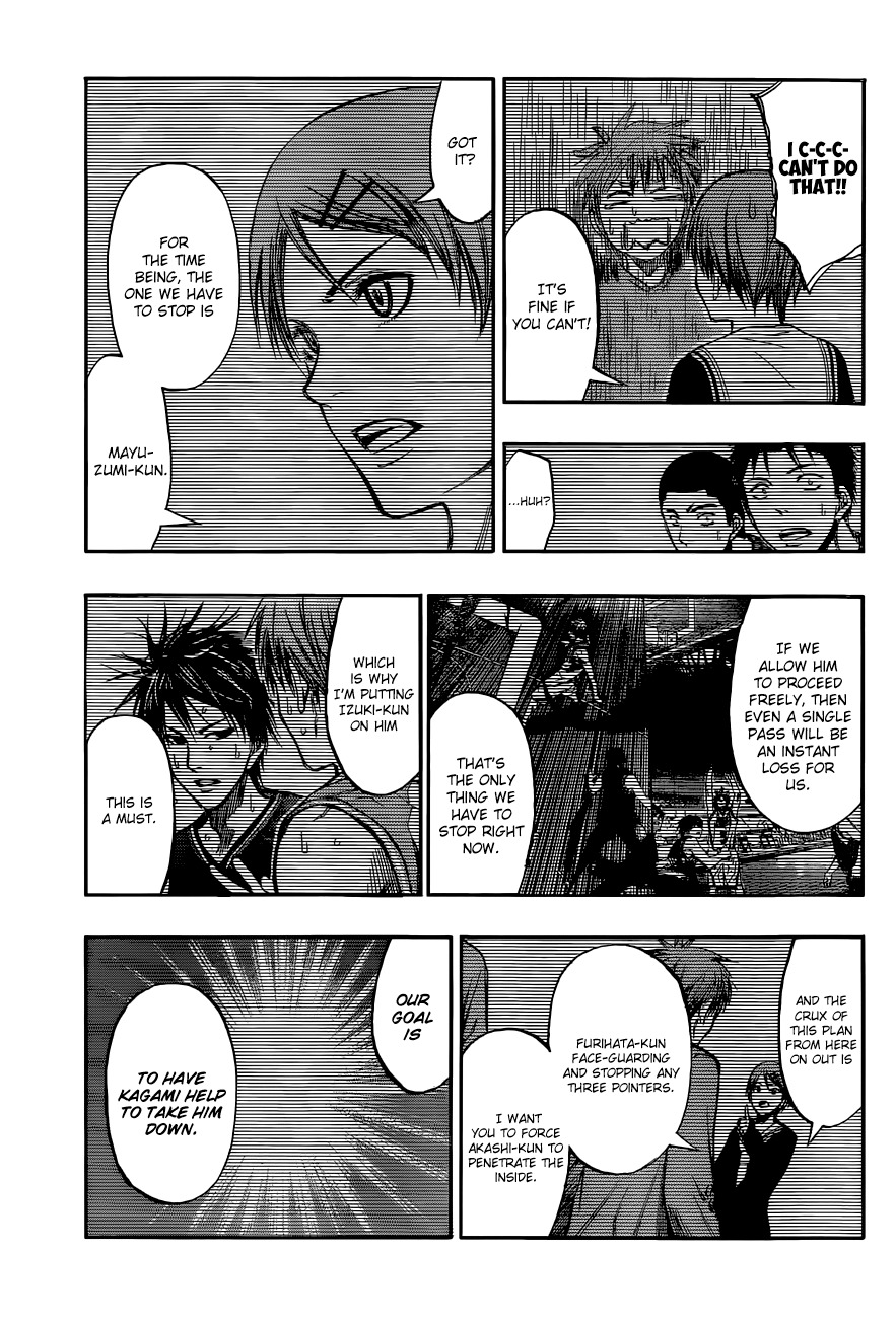 Kuroko no Basket Chapter 240 page 9 - Chapter 240: Super Serious