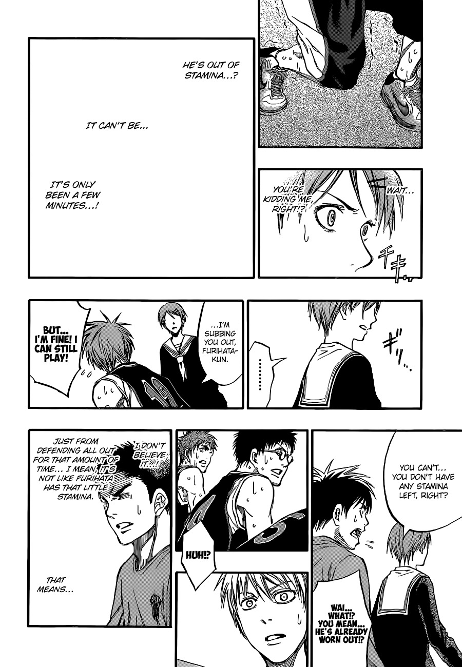Kuroko no Basket Chapter 241 page 11 - Chapter 241: It's So Frustrating...