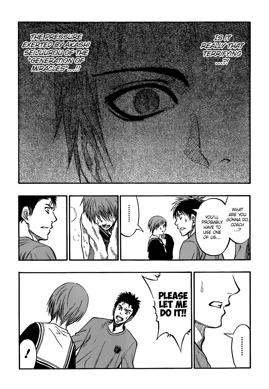 Kuroko no Basket Chapter 241 page 12 - Chapter 241: It's So Frustrating...