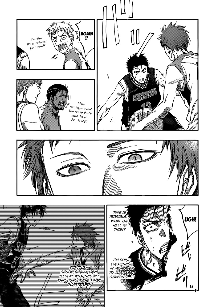 Kuroko no Basket Chapter 241 page 16 - Chapter 241: It's So Frustrating...