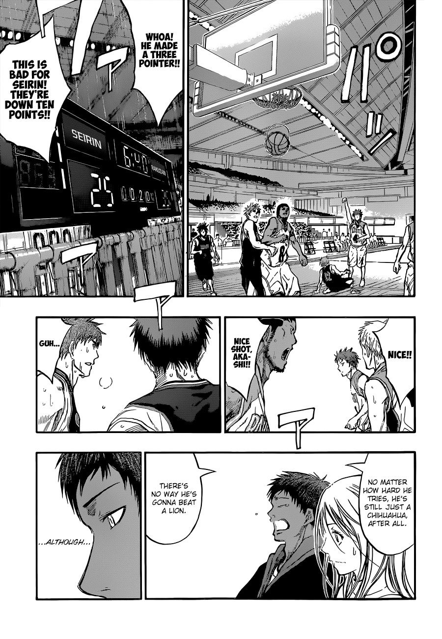 Kuroko no Basket Chapter 241 page 6 - Chapter 241: It's So Frustrating...