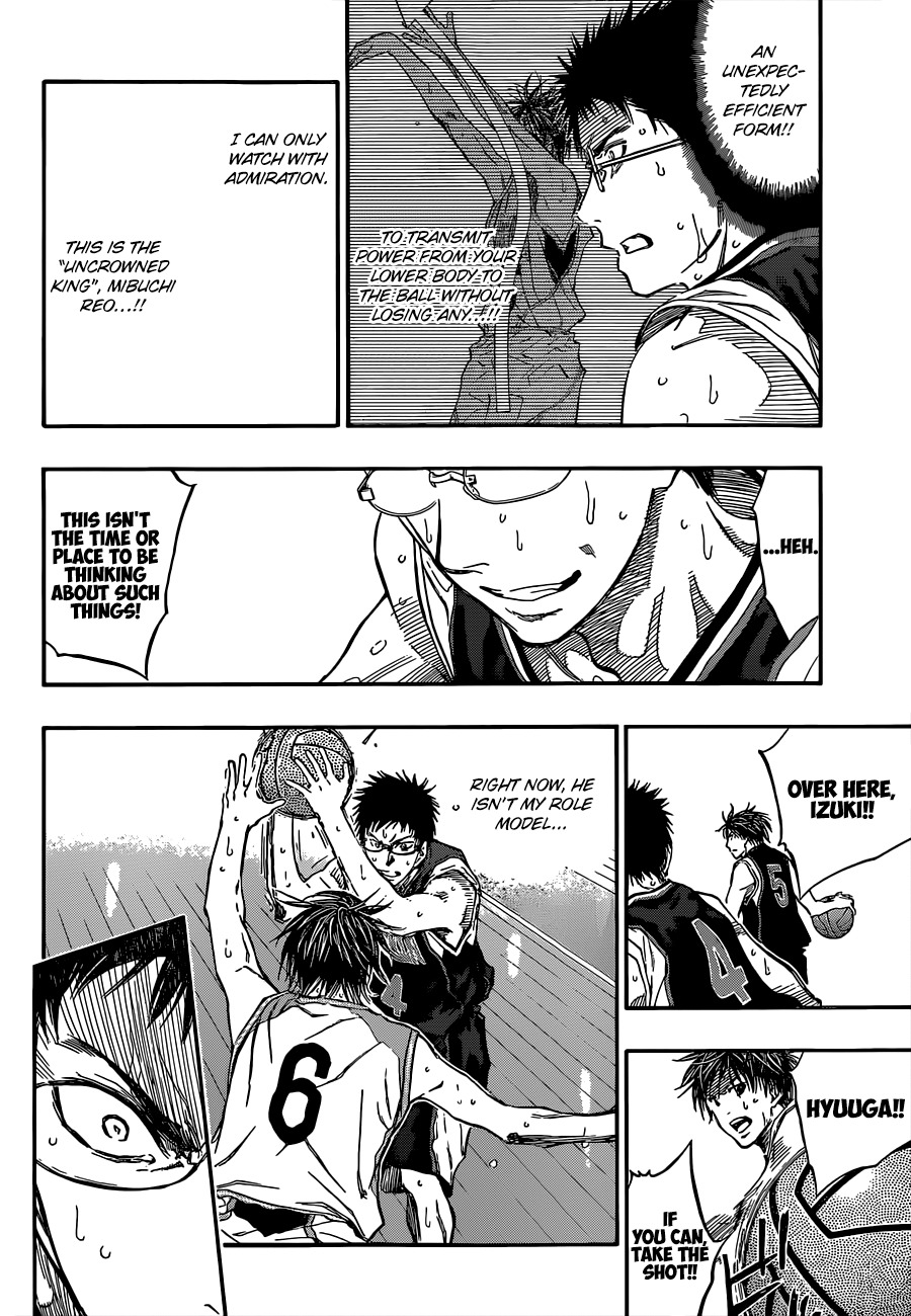 Kuroko no Basket Chapter 242 page 10 - Chapter 242: I'll Show You Something N.I.C.E.