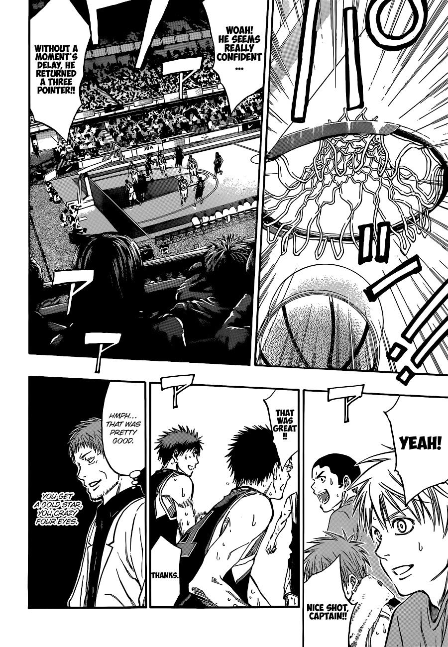 Kuroko no Basket Chapter 242 page 12 - Chapter 242: I'll Show You Something N.I.C.E.