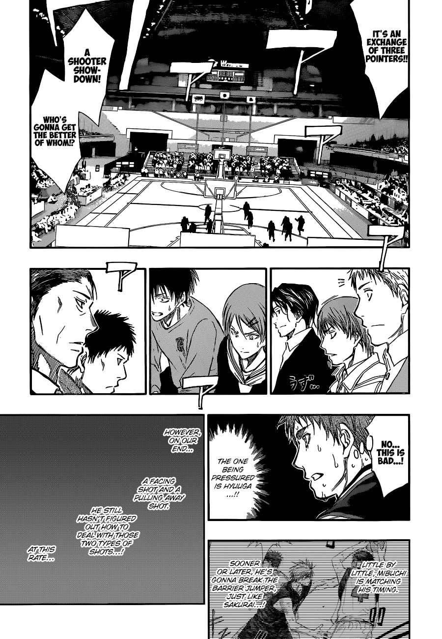 Kuroko no Basket Chapter 242 page 15 - Chapter 242: I'll Show You Something N.I.C.E.