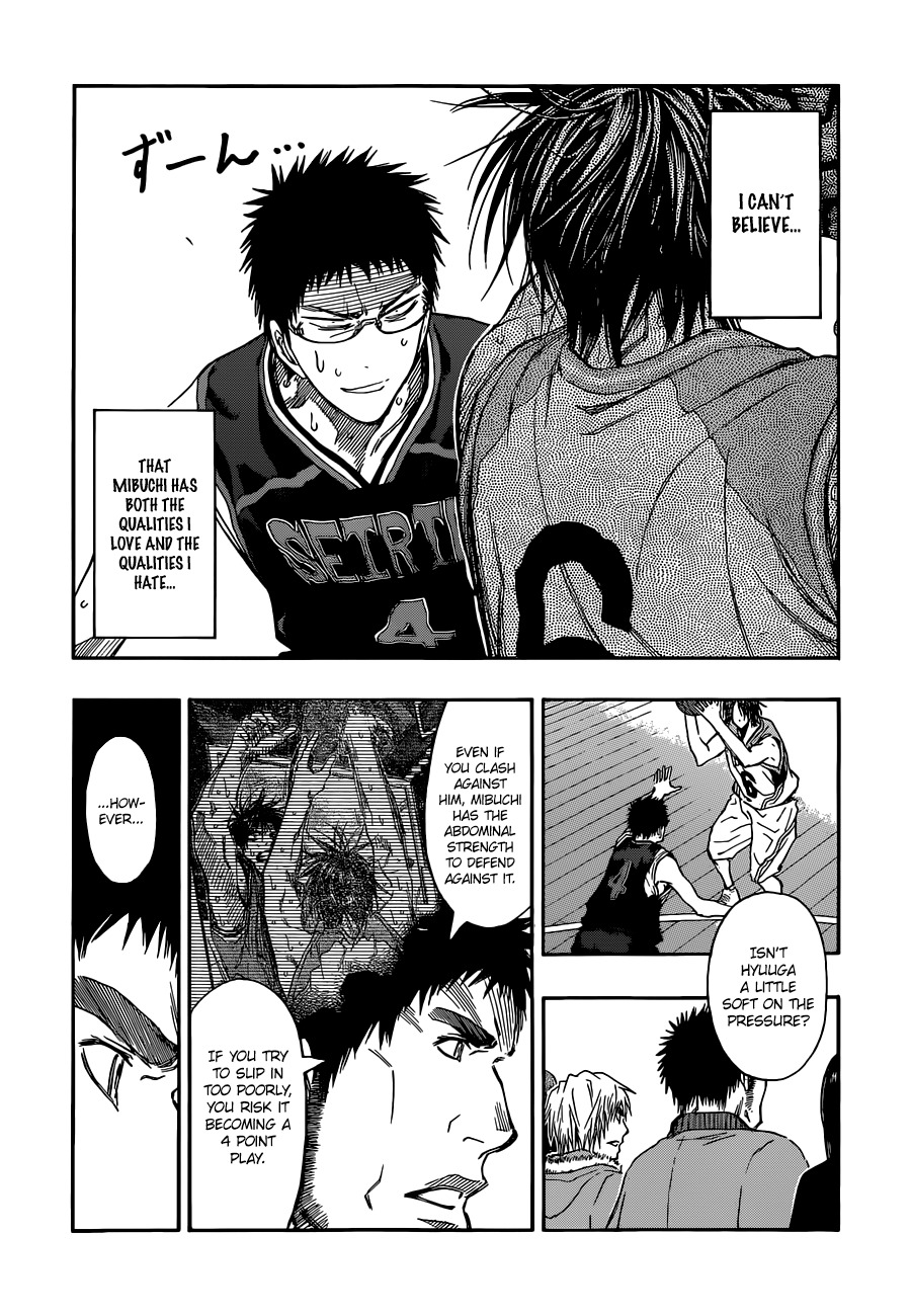 Kuroko no Basket Chapter 242 page 6 - Chapter 242: I'll Show You Something N.I.C.E.