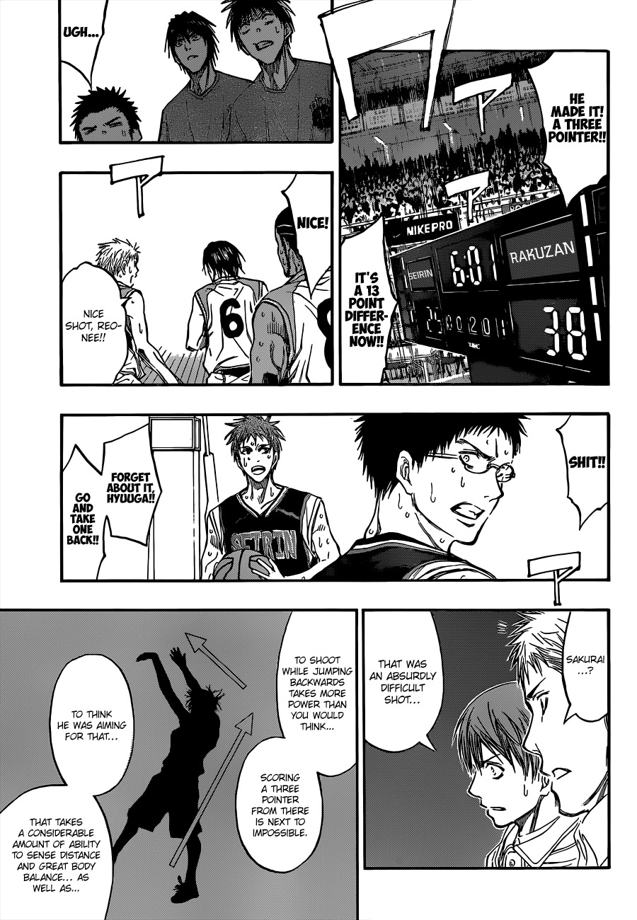 Kuroko no Basket Chapter 242 page 9 - Chapter 242: I'll Show You Something N.I.C.E.