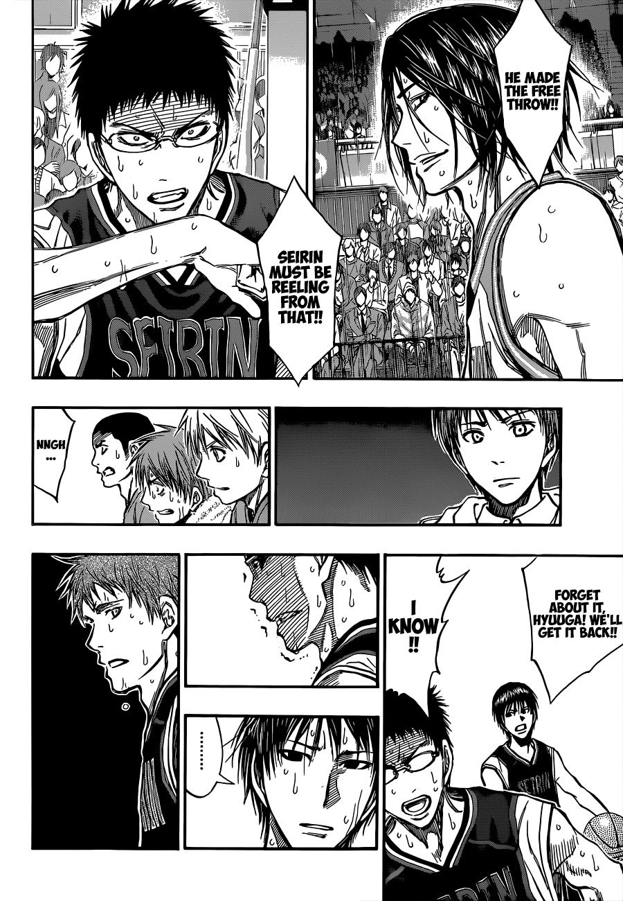 Kuroko no Basket Chapter 243 page 10 - Chapter 243: I've Already Won