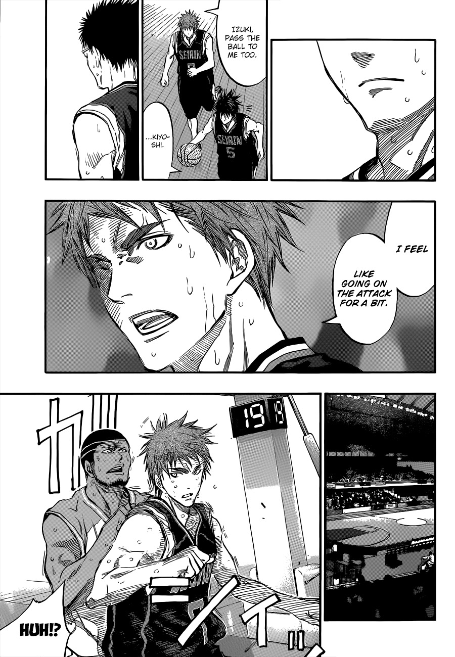 Kuroko no Basket Chapter 243 page 11 - Chapter 243: I've Already Won