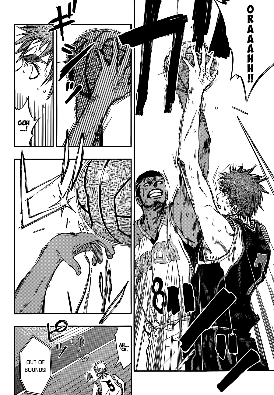 Kuroko no Basket Chapter 243 page 14 - Chapter 243: I've Already Won