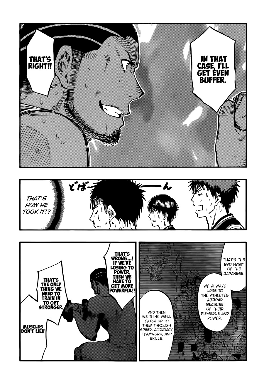 Kuroko no Basket Chapter 243 page 17 - Chapter 243: I've Already Won