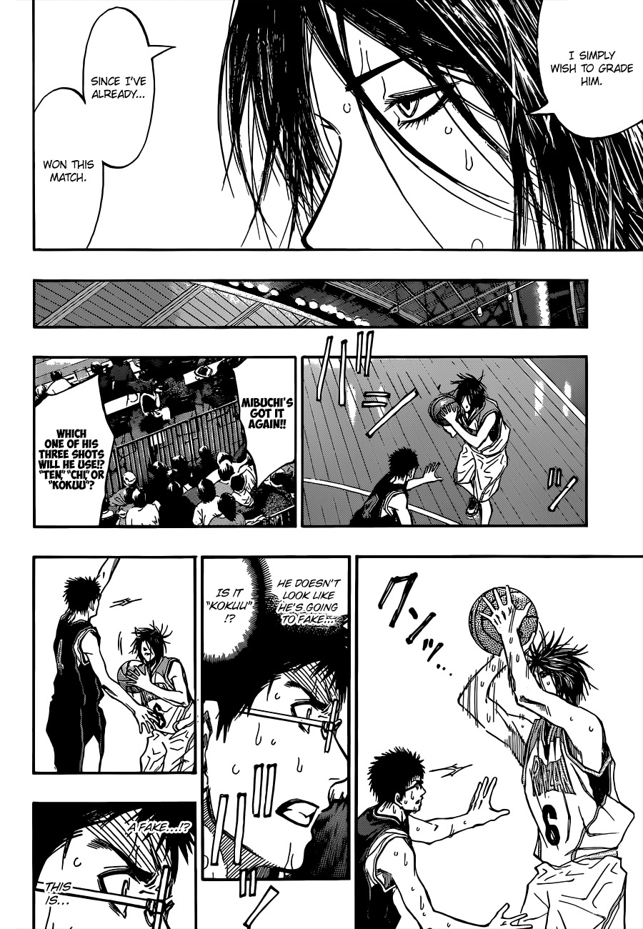 Kuroko no Basket Chapter 243 page 6 - Chapter 243: I've Already Won
